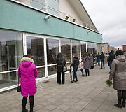 Nuotolinės &scaron;v. mi&scaron;ios Verbų sekmadienį Vilniaus &Scaron;v. Juozapo bažnyčioje