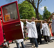 Lietuvos jaunimo kryžius Palėvenės bažnyčioje 2010 m.