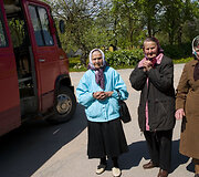 Lietuvos jaunimo kryžius Palėvenės bažnyčioje 2010 m.