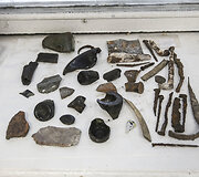 Vilniaus didžiosios sinagogos tyrimų vietoje pristatyti archeologiniai radiniai ir tyrimų rezultatai