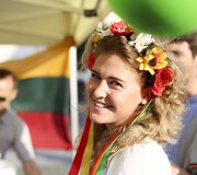 Lietuvoje &scaron;venčiama Ukrainos Nepriklausomybės diena. 2015 m. rugpjūčio 24 d.