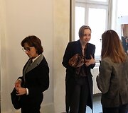 Arūno Baltėno fotografijų paroda &bdquo;Kataliki&scaron;kas liaudies pamaldumas Lietuvoje&ldquo; Vatikano universiteto bibliotekoje