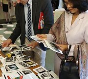 Arūno Baltėno fotografijų paroda &bdquo;Kataliki&scaron;kas liaudies pamaldumas Lietuvoje&ldquo; Vatikano universiteto bibliotekoje