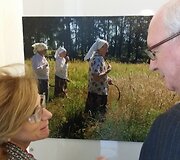 Arūno Baltėno fotografijų paroda &bdquo;Kataliki&scaron;kas liaudies pamaldumas Lietuvoje&ldquo; Vatikano universiteto bibliotekoje