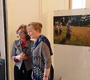 Arūno Baltėno fotografijų paroda &bdquo;Kataliki&scaron;kas liaudies pamaldumas Lietuvoje&ldquo; Vatikano universiteto bibliotekoje