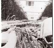 Barikados prie Auk&scaron;čiausiosios Tarybos 1991 m. sausį