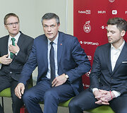 LFF &bdquo;Sportland&ldquo; Supertaurės spaudos konferencija
