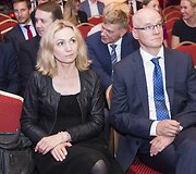 Apdovanojimų akimirka