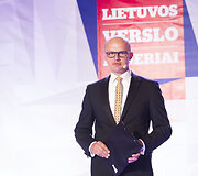Apdovanojimų akimirka