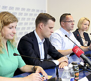 Aistė Gedvilienė, Gabrielius Landsbergis, Žygimantas Pavilionis