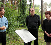 Antakalnyje atidaryta nauja rekreacinė erdvė &ndash; suoliukų parkas