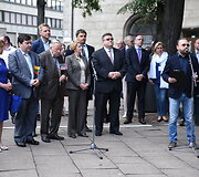 Sumner Welles deklaracijos sukakties paminėjimas Va&scaron;ingtono aik&scaron;tėje Vilniuje