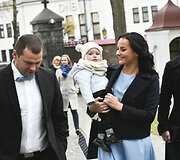 Kęstučio ir Tautvilės Iva&scaron;kevičių sūnaus krik&scaron;tynos