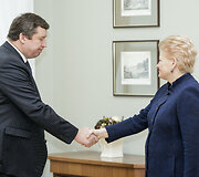 Raimundas Karoblis, Dalia Grybauskaitė