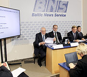&bdquo;Lietuvos geležinkelių&ldquo; vadovų spaudos konferencija