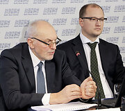 &bdquo;Lietuvos geležinkelių&ldquo; vadovų spaudos konferencija