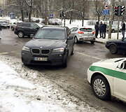 Vilniuje susidūrė &bdquo;Honda&ldquo; ir BMW