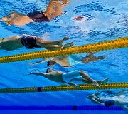 Įspūdingiausi kadrai i&scaron; FINA pasaulio vandens sporto &scaron;akų pirmenybių Budape&scaron;te
