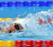 Įspūdingiausi kadrai i&scaron; FINA pasaulio vandens sporto &scaron;akų pirmenybių Budape&scaron;te