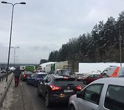 Avarija Vilniaus aplinkkelyje