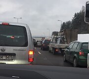 Avarija Vilniaus aplinkkelyje