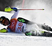 Sportininkų nesėkmės žiemos olimpinėse žaidynėse Pjongčange