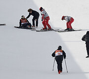 Sportininkų nesėkmės žiemos olimpinėse žaidynėse Pjongčange