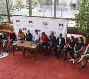 Baleto &bdquo;Korsaras&ldquo; premjeros spaudos konferencija