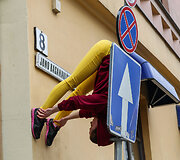 Performanso &bdquo;Bodies in Urban Spaces&ldquo; generalinė repeticija