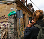 Performanso &bdquo;Bodies in Urban Spaces&ldquo; generalinė repeticija