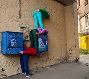 Performanso &bdquo;Bodies in Urban Spaces&ldquo; generalinė repeticija