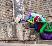 Performanso &bdquo;Bodies in Urban Spaces&ldquo; generalinė repeticija