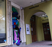 Performanso &bdquo;Bodies in Urban Spaces&ldquo; generalinė repeticija