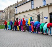 Performanso &bdquo;Bodies in Urban Spaces&ldquo; generalinė repeticija