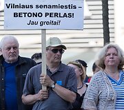 Piketas dėl Vilniaus paveldo