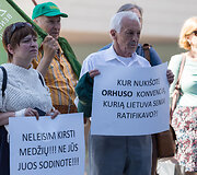 Piketas dėl Vilniaus paveldo