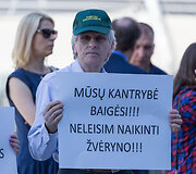 Piketas dėl Vilniaus paveldo
