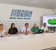 Sąjūdžio &bdquo;Už Lietuvos mi&scaron;kus&ldquo; spaudos konferencija