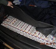 Balandžio 26 d. Medininkų kelio poste sulaikyta kontrabanda gabenta diplomatiniame automobilyje.