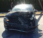 Antradienį apie vidurdienį Panerių ir Vytauto gatvių sankryžoje, Jonavoje, įvyko automobilių avarija.