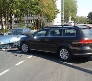 Antradienį apie vidurdienį Panerių ir Vytauto gatvių sankryžoje, Jonavoje, įvyko automobilių avarija.