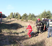 Trečiadienį, apie 11.40 val., kelyje Jurbarkas-Smalininkai nuo kelio nuvažiavo girto vairuotojo automobilis.