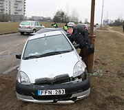 Avarija Pilaitės pr.