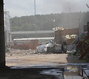 Jonavoje dega atliekų apdorojimo įmonės &bdquo;Reneko&ldquo; patalpos