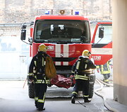 Vilniaus senamiestyje, Pilies gatvėje, kilo gaisras restorano pastate