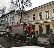 Vilniaus senamiestyje, Pilies gatvėje, kilo gaisras restorano pastate: visi evakuoti