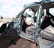 &bdquo;Opel&ldquo; ir sunkvežimio avarija Kaune &ndash; žuvo žmogus