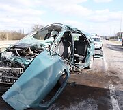 &bdquo;Opel&ldquo; ir sunkvežimio avarija Kaune &ndash; žuvo žmogus