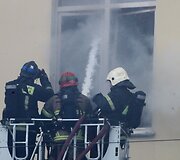Gaisras Rusijos gynybos ministerijos pastate