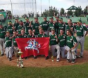 Lietuva &ndash; Europos beisbolo čempionato B diviziono laimėtoja